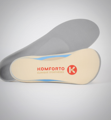 Ortheses plantaires moulees sur mesure